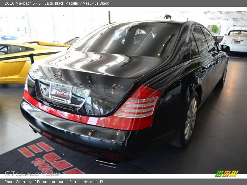 Baltic Black Metallic / Vesuvius Black 2010 Maybach 57 S