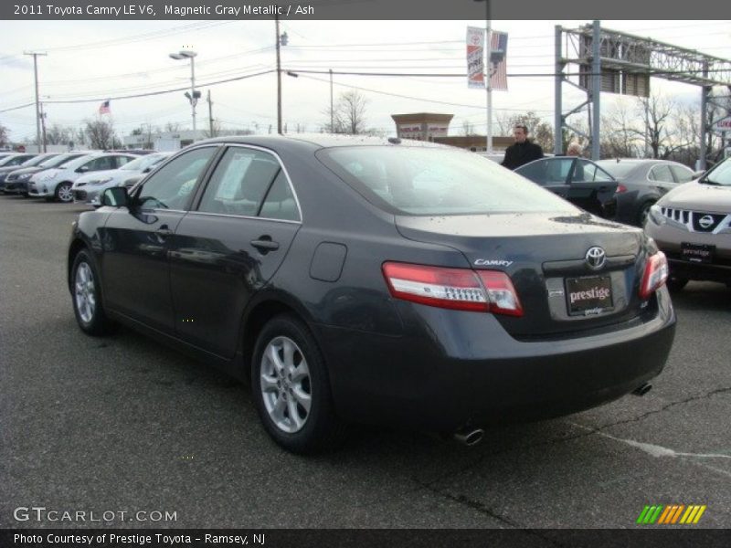 Magnetic Gray Metallic / Ash 2011 Toyota Camry LE V6