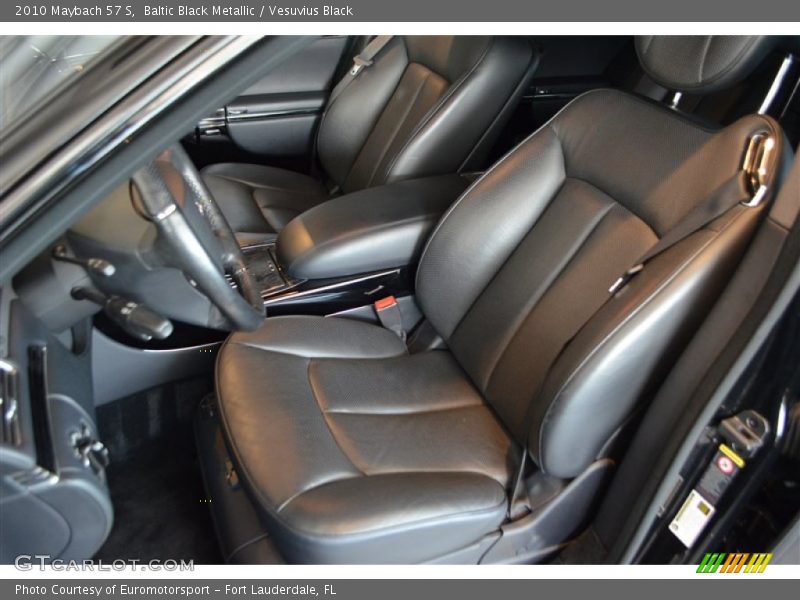 Front Seat of 2010 57 S