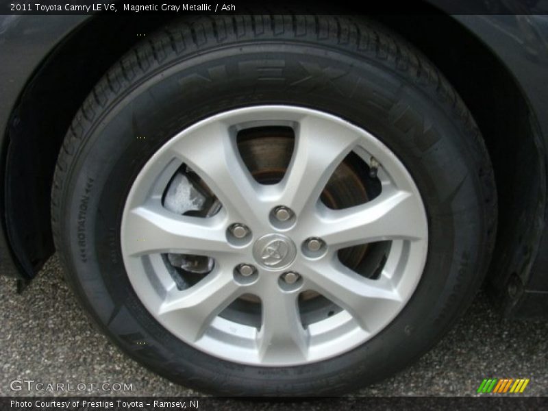 Magnetic Gray Metallic / Ash 2011 Toyota Camry LE V6