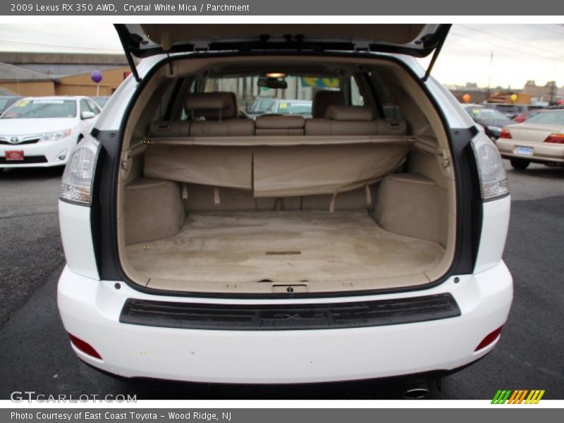Crystal White Mica / Parchment 2009 Lexus RX 350 AWD