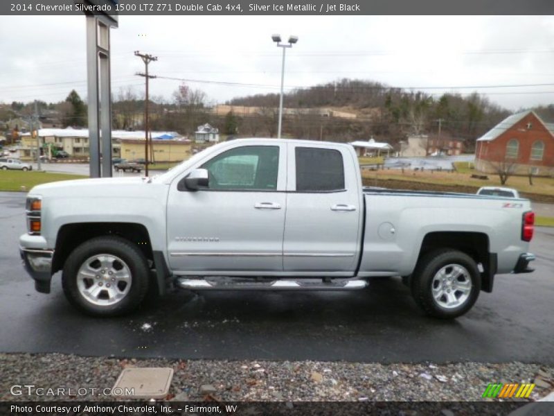  2014 Silverado 1500 LTZ Z71 Double Cab 4x4 Silver Ice Metallic