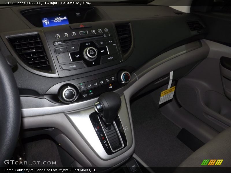 Twilight Blue Metallic / Gray 2014 Honda CR-V LX
