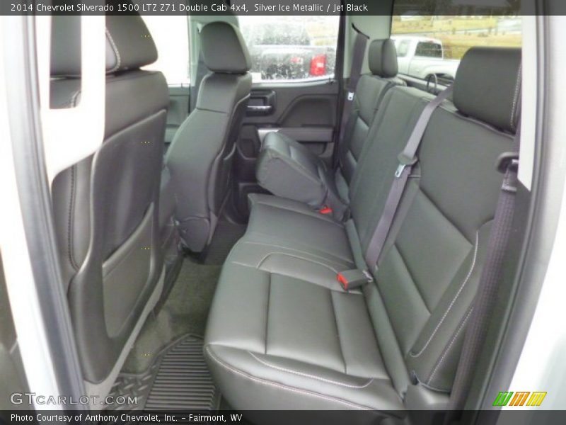 Rear Seat of 2014 Silverado 1500 LTZ Z71 Double Cab 4x4