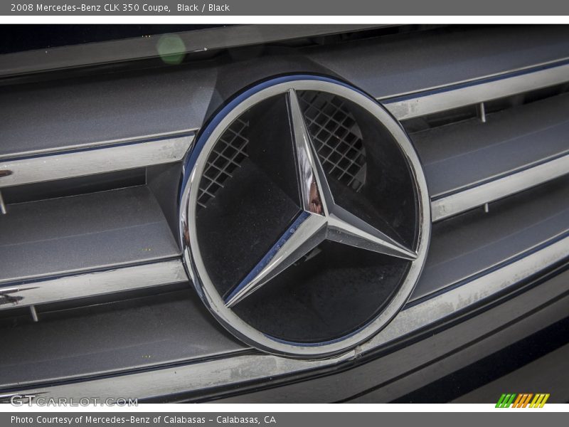 Black / Black 2008 Mercedes-Benz CLK 350 Coupe