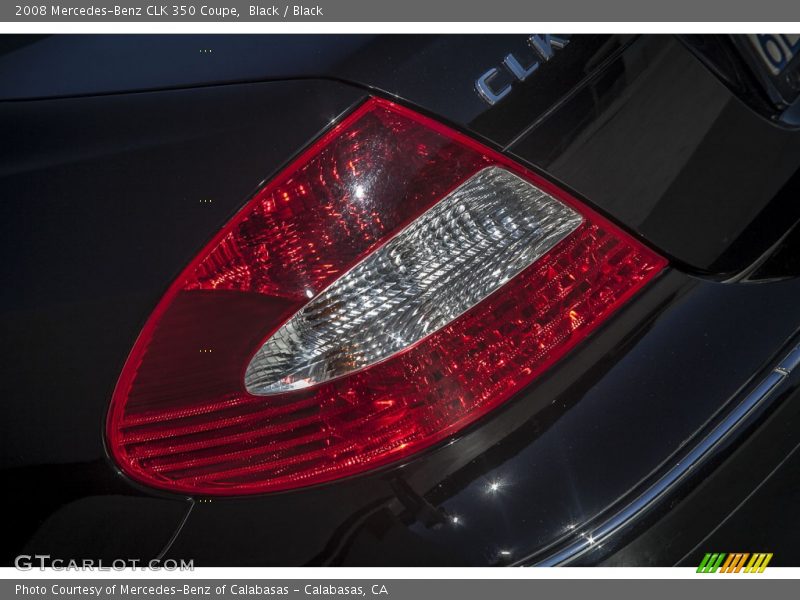 Black / Black 2008 Mercedes-Benz CLK 350 Coupe