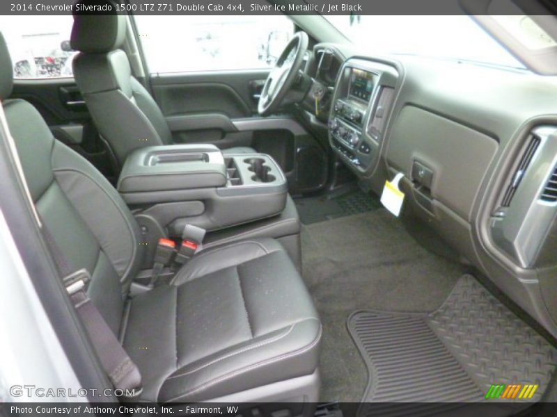  2014 Silverado 1500 LTZ Z71 Double Cab 4x4 Jet Black Interior