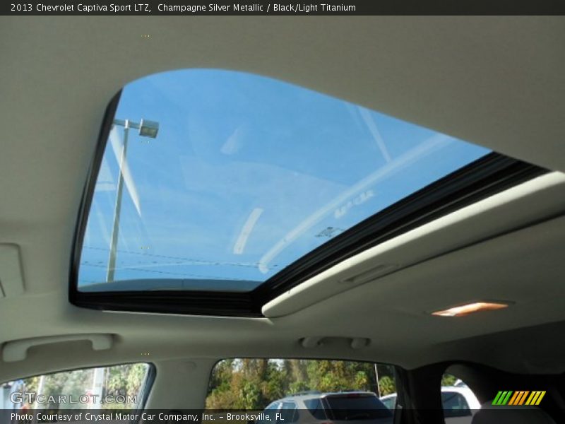 Champagne Silver Metallic / Black/Light Titanium 2013 Chevrolet Captiva Sport LTZ