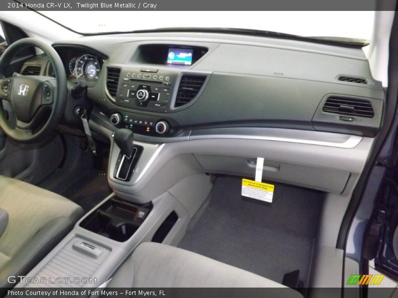Twilight Blue Metallic / Gray 2014 Honda CR-V LX