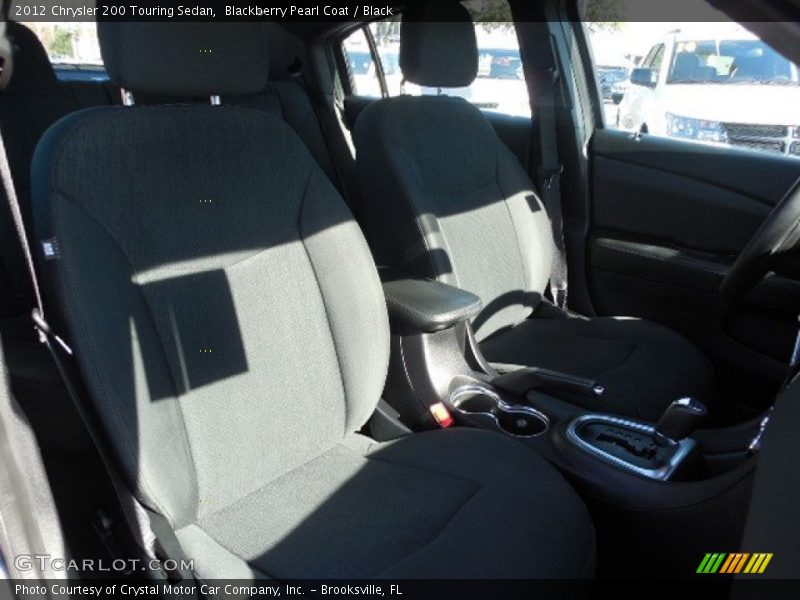 Blackberry Pearl Coat / Black 2012 Chrysler 200 Touring Sedan