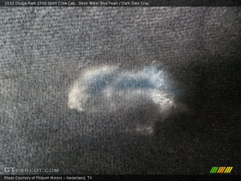 Deep Water Blue Pearl / Dark Slate Gray 2010 Dodge Ram 1500 Sport Crew Cab