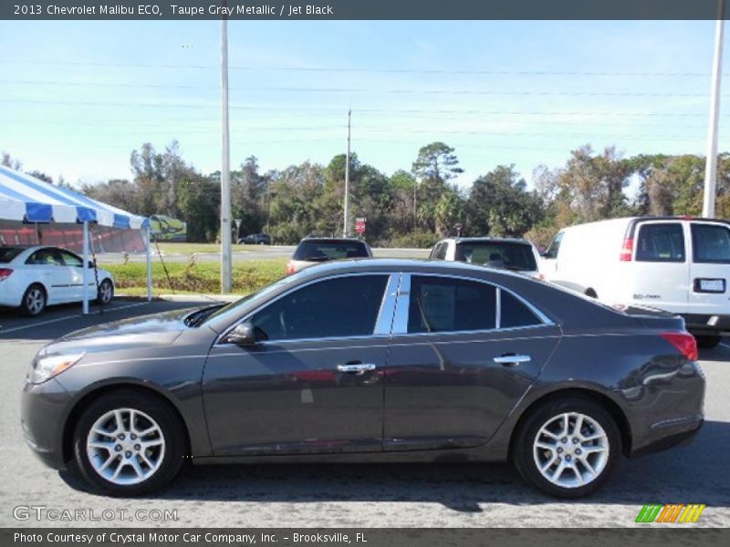 Taupe Gray Metallic / Jet Black 2013 Chevrolet Malibu ECO