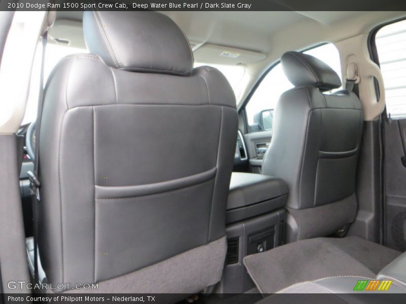 Deep Water Blue Pearl / Dark Slate Gray 2010 Dodge Ram 1500 Sport Crew Cab