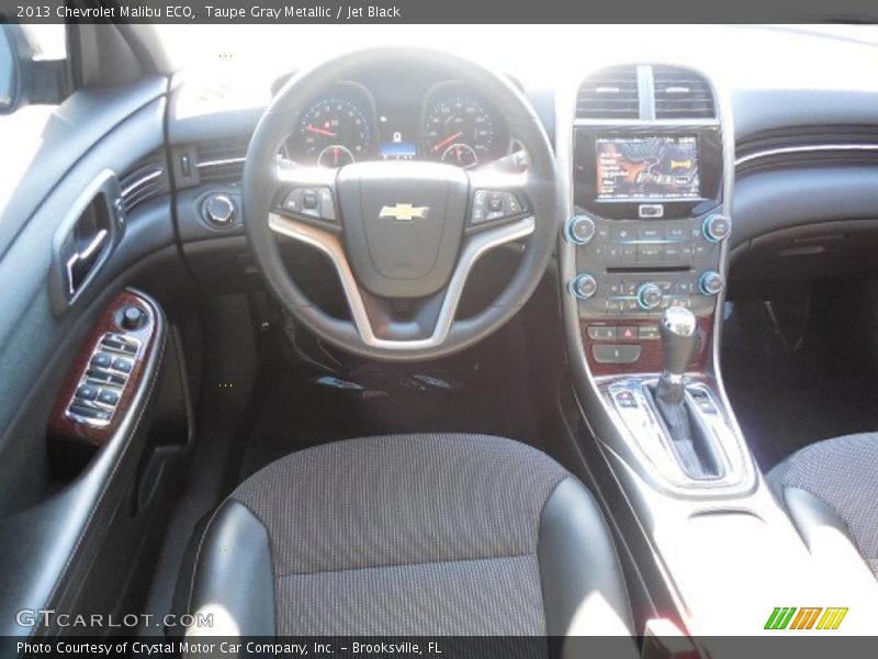Taupe Gray Metallic / Jet Black 2013 Chevrolet Malibu ECO
