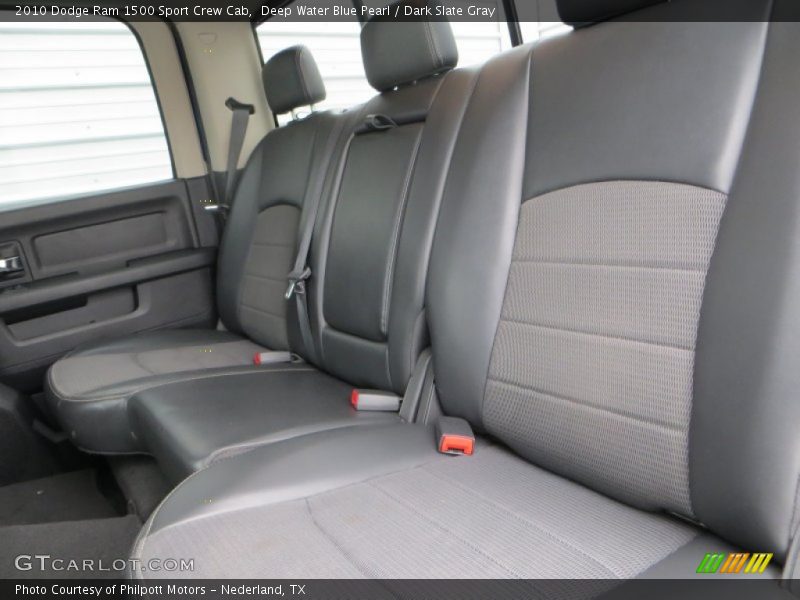 Deep Water Blue Pearl / Dark Slate Gray 2010 Dodge Ram 1500 Sport Crew Cab