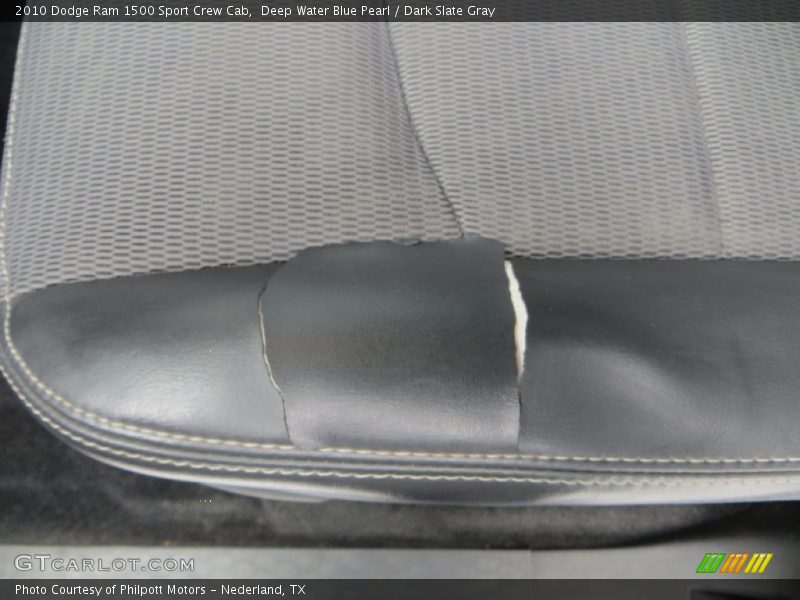 Deep Water Blue Pearl / Dark Slate Gray 2010 Dodge Ram 1500 Sport Crew Cab