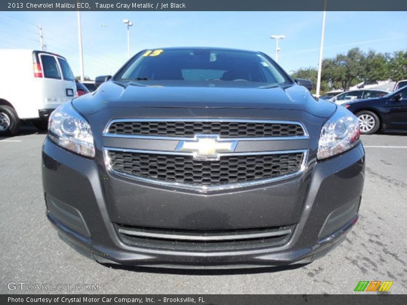 Taupe Gray Metallic / Jet Black 2013 Chevrolet Malibu ECO