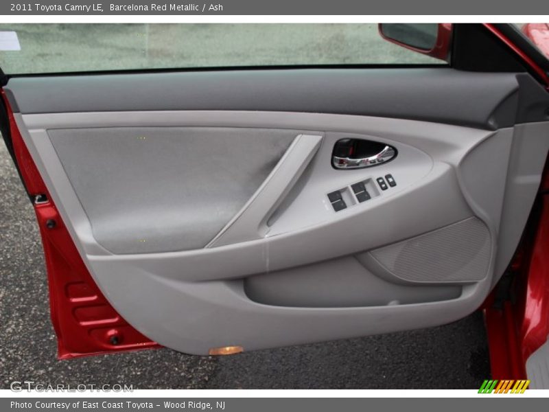 Barcelona Red Metallic / Ash 2011 Toyota Camry LE