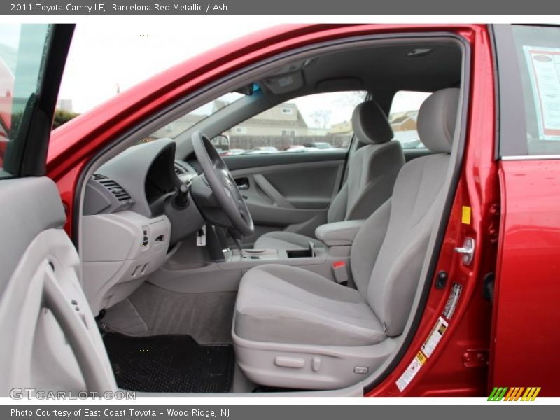 Barcelona Red Metallic / Ash 2011 Toyota Camry LE