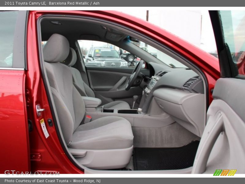 Barcelona Red Metallic / Ash 2011 Toyota Camry LE