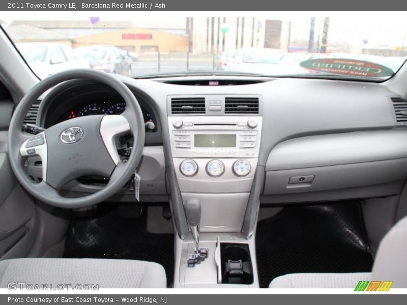 Barcelona Red Metallic / Ash 2011 Toyota Camry LE