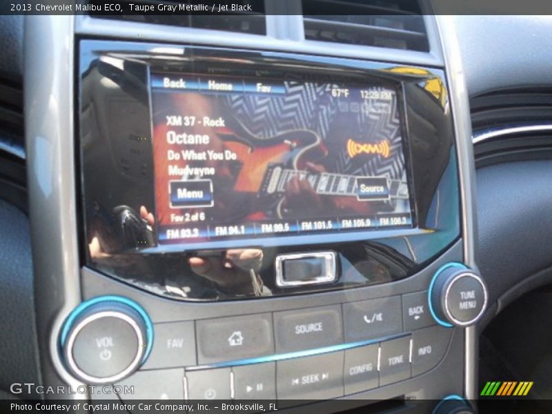 Taupe Gray Metallic / Jet Black 2013 Chevrolet Malibu ECO