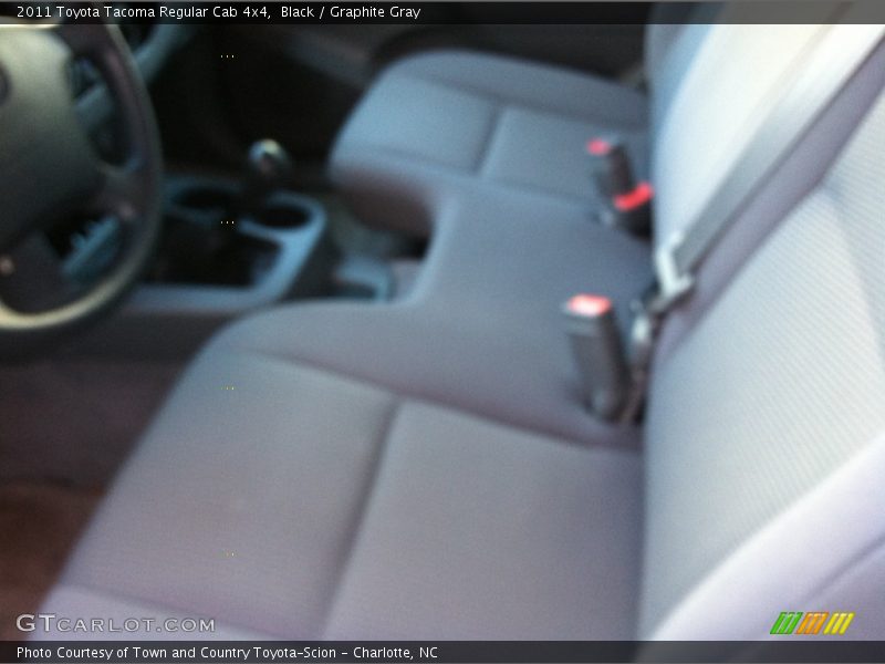 Black / Graphite Gray 2011 Toyota Tacoma Regular Cab 4x4