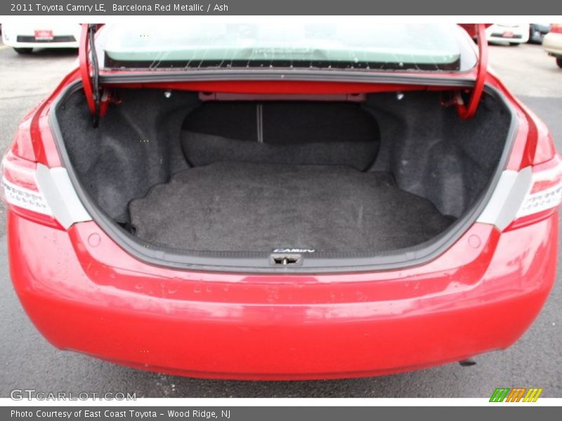 Barcelona Red Metallic / Ash 2011 Toyota Camry LE