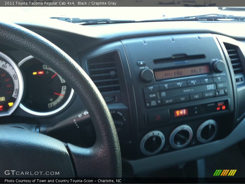 Black / Graphite Gray 2011 Toyota Tacoma Regular Cab 4x4