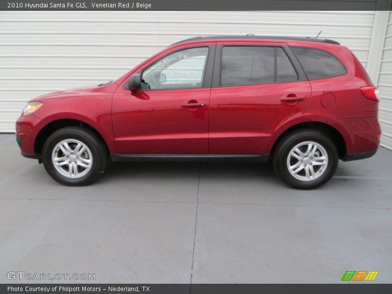  2010 Santa Fe GLS Venetian Red