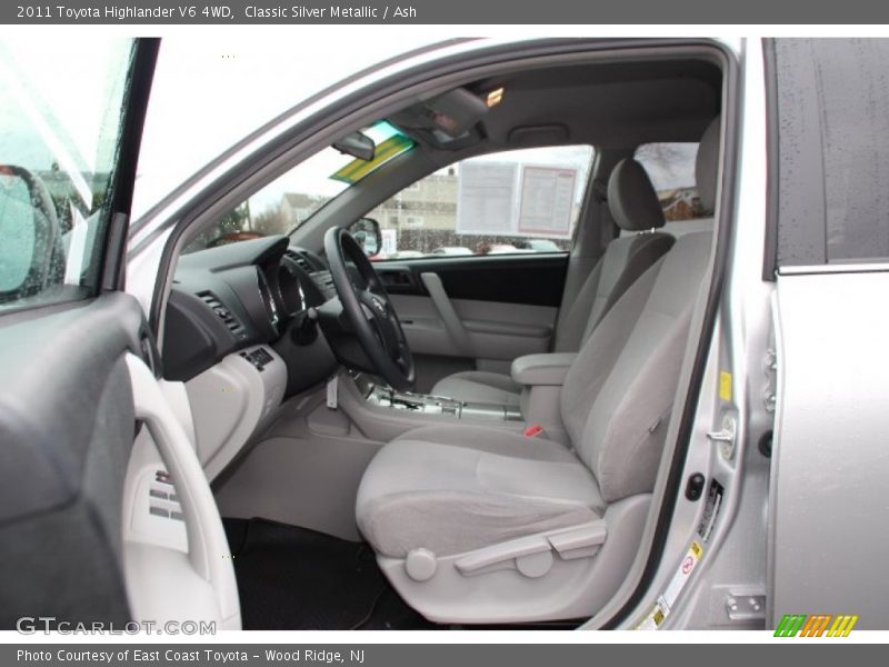 Classic Silver Metallic / Ash 2011 Toyota Highlander V6 4WD