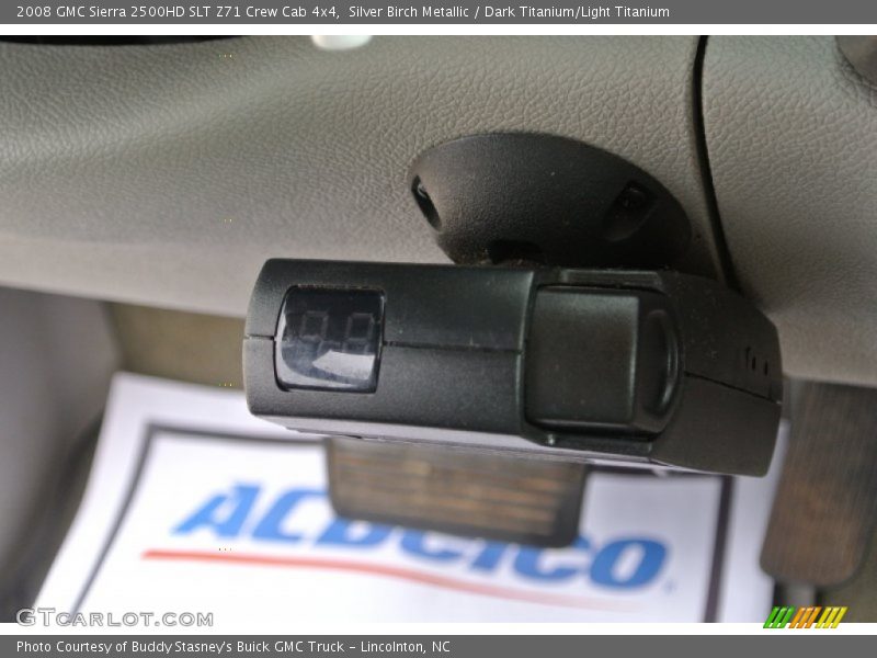 Silver Birch Metallic / Dark Titanium/Light Titanium 2008 GMC Sierra 2500HD SLT Z71 Crew Cab 4x4