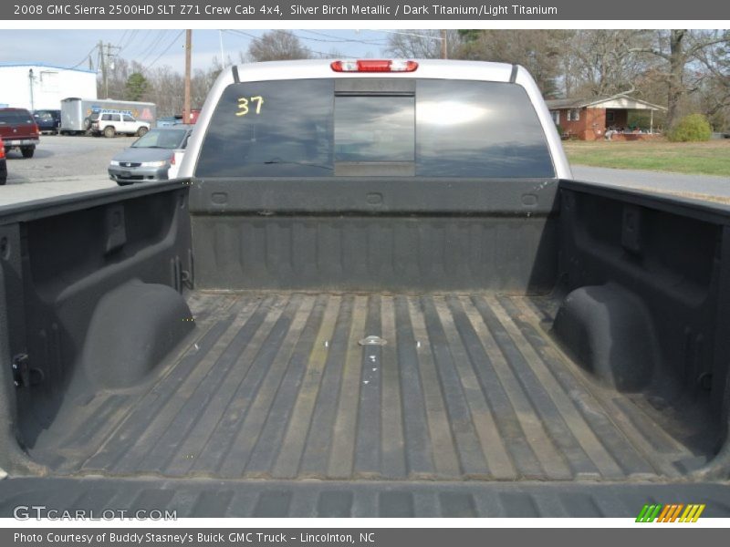 Silver Birch Metallic / Dark Titanium/Light Titanium 2008 GMC Sierra 2500HD SLT Z71 Crew Cab 4x4