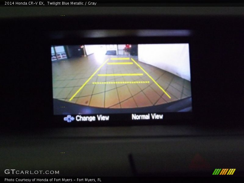 Twilight Blue Metallic / Gray 2014 Honda CR-V EX