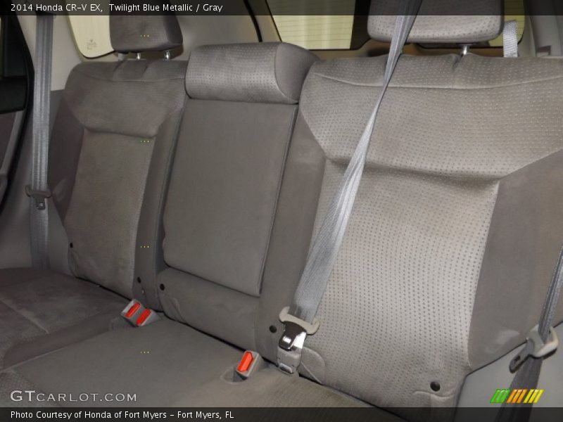 Twilight Blue Metallic / Gray 2014 Honda CR-V EX