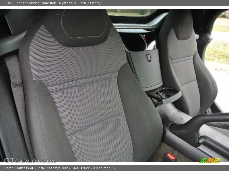 Mysterious Black / Ebony 2007 Pontiac Solstice Roadster
