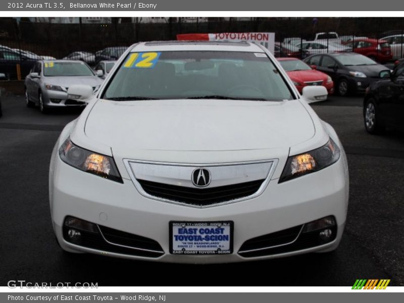 Bellanova White Pearl / Ebony 2012 Acura TL 3.5