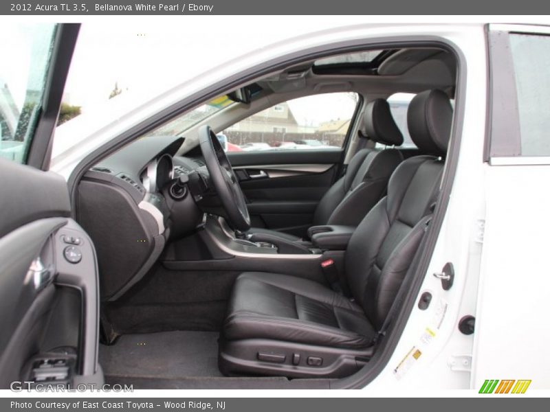 Bellanova White Pearl / Ebony 2012 Acura TL 3.5