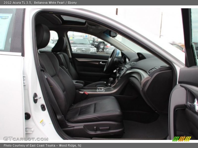 Bellanova White Pearl / Ebony 2012 Acura TL 3.5