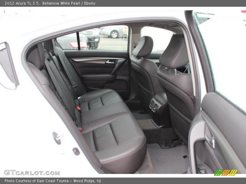 Bellanova White Pearl / Ebony 2012 Acura TL 3.5
