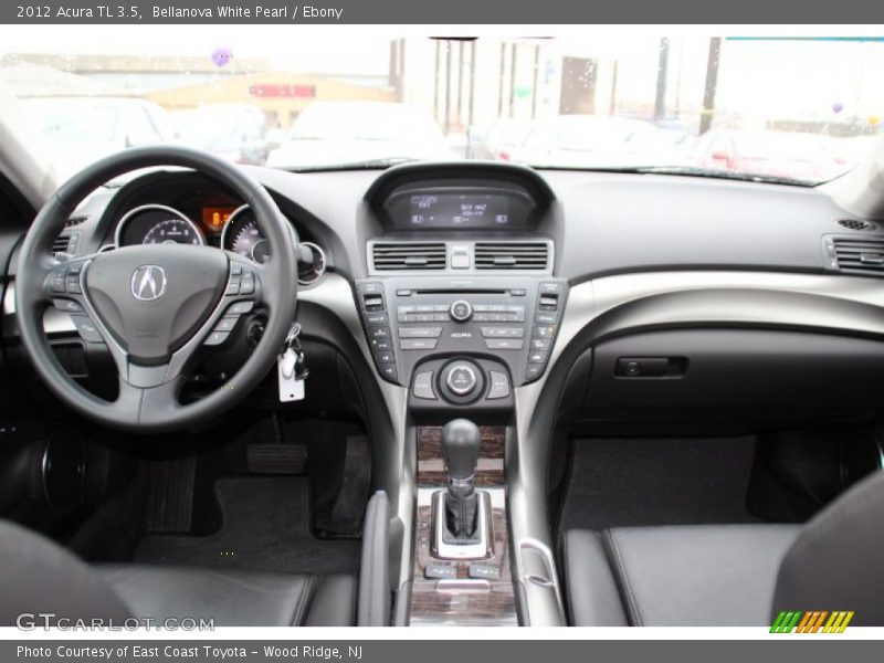 Bellanova White Pearl / Ebony 2012 Acura TL 3.5