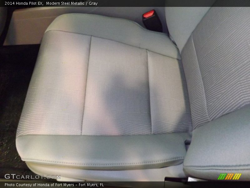 Modern Steel Metallic / Gray 2014 Honda Pilot EX