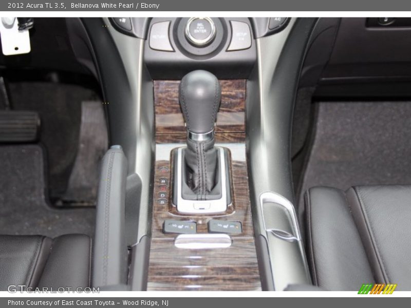 Bellanova White Pearl / Ebony 2012 Acura TL 3.5