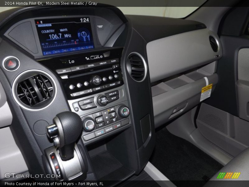 Modern Steel Metallic / Gray 2014 Honda Pilot EX