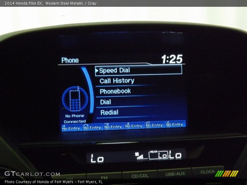 Modern Steel Metallic / Gray 2014 Honda Pilot EX