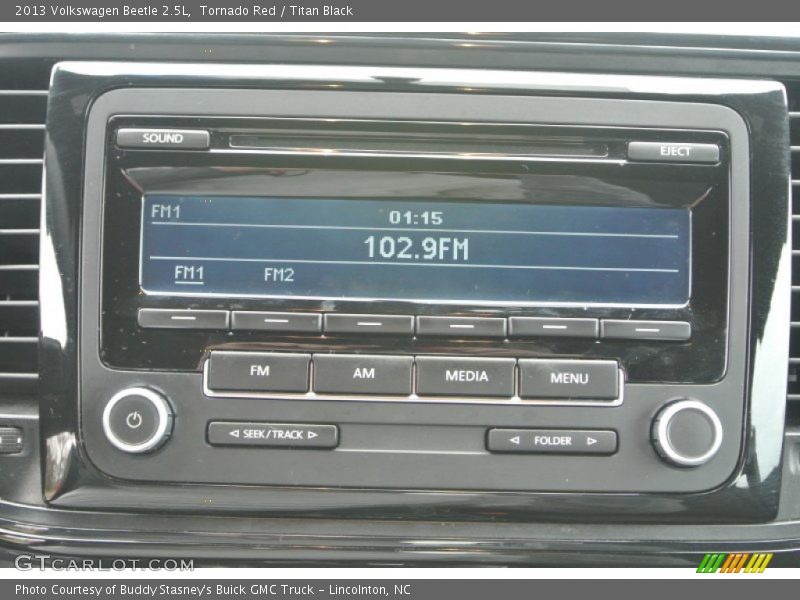 Tornado Red / Titan Black 2013 Volkswagen Beetle 2.5L