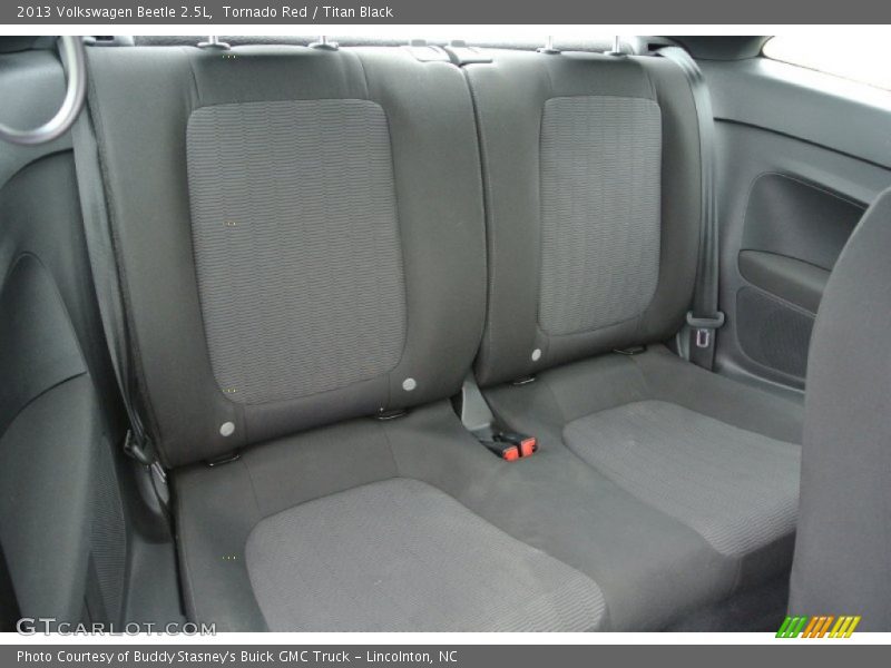 Rear Seat of 2013 Beetle 2.5L