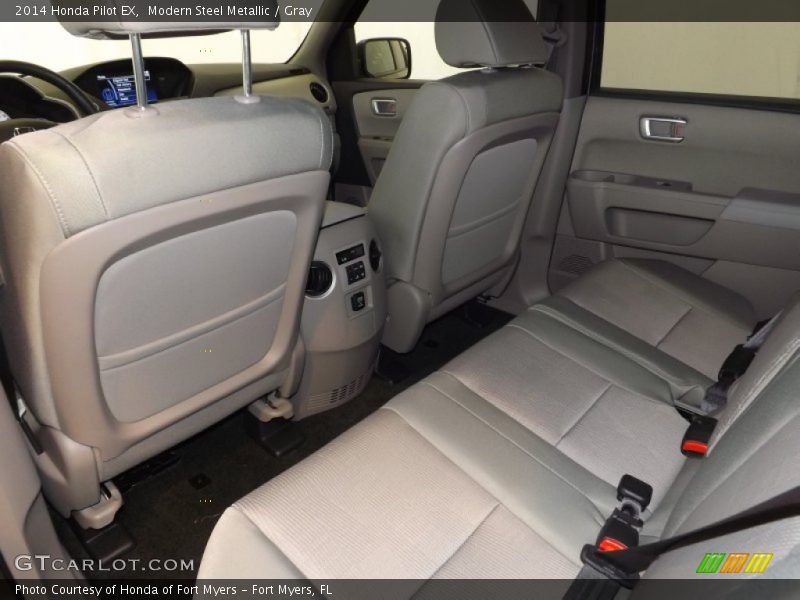 Modern Steel Metallic / Gray 2014 Honda Pilot EX