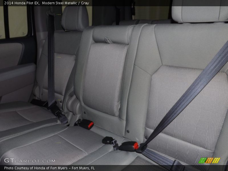 Modern Steel Metallic / Gray 2014 Honda Pilot EX