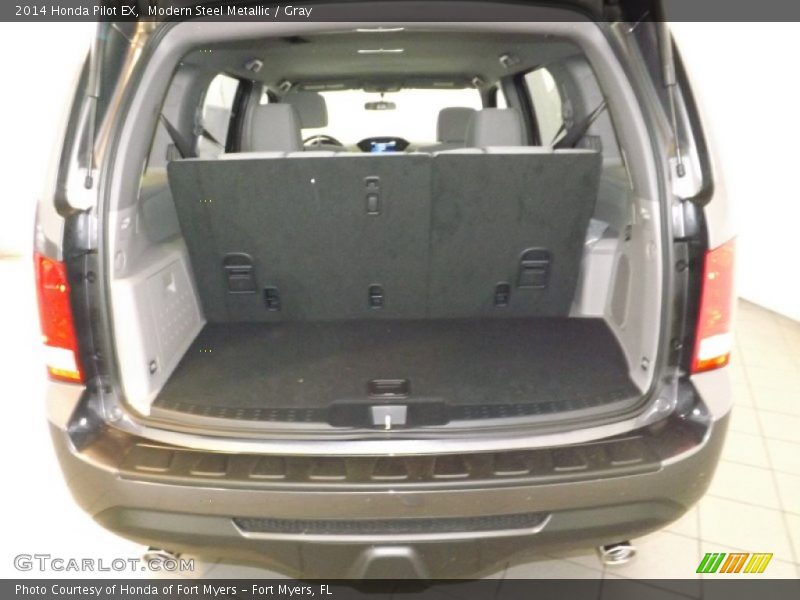 Modern Steel Metallic / Gray 2014 Honda Pilot EX